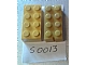 invID: 142165527 P-No: bslot04a  Name: Brick 2 x 4 without Bottom Tubes, Slotted (with 2 slots, opposite)