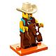 invID: 142750443 M-No: col326  Name: Cowboy Costume Guy, Series 18 (Minifigure Only without Stand and Accessories)