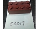 invID: 143107913 P-No: bslot04a  Name: Brick 2 x 4 without Bottom Tubes, Slotted (with 2 slots, opposite)