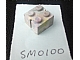 invID: 143128828 P-No: bslot02a  Name: Brick 2 x 2 without Bottom Tubes, Slotted (with 2 slots, opposite)