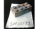 invID: 143291972 P-No: bslot04  Name: Brick 2 x 4 without Bottom Tubes, Slotted (with 1 slot)