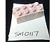 invID: 143347024 P-No: bslot04a  Name: Brick 2 x 4 without Bottom Tubes, Slotted (with 2 slots, opposite)