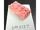 invID: 143354824 P-No: bslot04a  Name: Brick 2 x 4 without Bottom Tubes, Slotted (with 2 slots, opposite)
