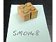 invID: 143427512 P-No: bslot02a  Name: Brick 2 x 2 without Bottom Tubes, Slotted (with 2 slots, opposite)