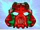 invID: 143899657 P-No: 43853posb  Name: Bionicle Mask Hau Nuva Poisoned - Red Forehead