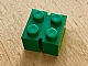 invID: 144767323 P-No: bslot02a  Name: Brick 2 x 2 without Bottom Tubes, Slotted (with 2 slots, opposite)