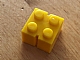 invID: 144767524 P-No: bslot02a  Name: Brick 2 x 2 without Bottom Tubes, Slotted (with 2 slots, opposite)