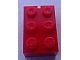 invID: 146380496 P-No: bslot03  Name: Brick 2 x 3 without Bottom Tubes, Slotted (with 1 slot)