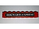 invID: 147033069 P-No: 3008pb044a  Name: Brick 1 x 8 with Black Hogwarts Express TM Pattern (Sticker) - Set 4708