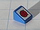 invID: 149265293 P-No: 54200pb015L  Name: Slope 30 1 x 1 x 2/3 with Red Devil Smiley Pattern Model Left (Sticker) - Set 8120