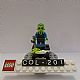 invID: 151454064 M-No: col201  Name: Alien Trooper, Series 13 (Minifigure Only without Stand and Accessories)