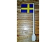 invID: 154384419 P-No: 3596pb29  Name: Flag on Flagpole, Straight with Sweden Pattern (Stickers)