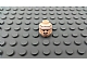 invID: 156092355 P-No: 3626cpb0637  Name: Minifigure, Head Dual Sided White Headband and Cheek Lines, Frown / Determined Pattern (Batman) - Hollow Stud