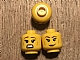 invID: 160760762 P-No: 3626cpb0933  Name: Minifigure, Head Dual Sided Female Brown Eyebrows, Eyelashes, Medium Nougat Lips, Cheek Lines, Smile / Scared Pattern - Hollow Stud