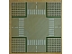 invID: 168658587 P-No: 607p01  Name: Baseplate, Road 32 x 32 9-Stud Crossroads with Road Pattern