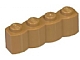 invID: 168876768 P-No: 30137  Name: Brick, Modified 1 x 4 with Log Profile