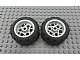 invID: 173962852 P-No: 44292c01  Name: Wheel 30.4mm D. x 20mm with 3 Pin Holes with Black Tire 43.2 x 22 H (44292 / 44308)