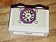 invID: 178635604 P-No: 3004pb058  Name: Brick 1 x 2 with Vintage Clock Pattern (Sticker) - Set 294
