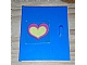 invID: 178635944 P-No: 838pb10  Name: Homemaker Cupboard Door 4 x 4 with Pink and Yellow Heart Pattern (Sticker) - Set 272