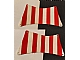 invID: 188146031 P-No: sailbb05  Name: Cloth Sail 30 x 15 Bottom with Red Thick Stripes Pattern