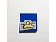 invID: 189483306 P-No: 3068pb0789  Name: Tile 2 x 2 with Gold Crown on Light Bluish Gray Background Pattern (Sticker) - Set 70404