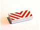 invID: 191529739 P-No: 3069p09  Name: Tile 1 x 2 with Red Danger Chevrons Pattern