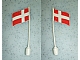 invID: 193705564 P-No: 777p03  Name: Flag on Flagpole, Wave with Denmark Pattern
