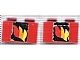 invID: 194620893 P-No: 3001oldpb07  Name: Brick 2 x 4 with Classic Fire Logo Pattern on Both Ends (Stickers) - Set 590