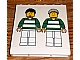 invID: 198916557 P-No: 3754pb08  Name: Brick 1 x 6 x 5 with Two Soccer Players Pattern (Sticker) - Sets 3414 / 3419