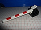 invID: 199463589 P-No: 13359pb01  Name: Duplo, Train Crossing Gate Crossbar with Red Stripes Pattern