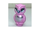 invID: 199755534 P-No: 21333pb04  Name: Owl, Elves with Metallic Light Blue Beak and Silver on Chest, Back, and Around Eyes Pattern