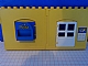 invID: 15854136 P-No: 51261pb02  Name: Duplo Wall 1 x 8 x 6 Hinge on Left with Door Opening and Mail Horn and Message Board Pattern