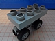 invID: 105797369 P-No: 52925c01  Name: Duplo Airplane Landing Gear Large with 4 Wheels