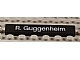 invID: 208894335 P-No: 6636pb016  Name: Tile 1 x 6 with 'R. Guggenheim' Pattern