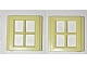 invID: 213263260 P-No: bwindow01  Name: Window 4 Pane for Slotted Bricks