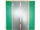 invID: 214170778 P-No: 44336pb01  Name: Baseplate, Road 32 x 32 6-Stud Straight with Dark Gray Road, Yellow Dashed Lines and Storm Drains Pattern