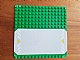 invID: 215142905 P-No: 30225p01  Name: Baseplate, Road 16 x 16 with Light Gray Driveway, White Danger Stripes, and Yellow Triangles Pattern