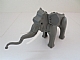 invID: 215614399 P-No: elephant1c01  Name: Elephant Type 1 with White Tusks and Back Connector Slopes