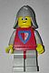 invID: 188640404 M-No: cas233  Name: Classic - Knight, Shield Red/Gray, Light Gray Legs with Red Hips, Light Gray Neck-Protector