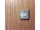 invID: 222013002 P-No: 3068pb0385  Name: Tile 2 x 2 with Arrow Wide White Pattern (Sticker) - Set 7993
