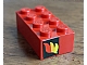 invID: 230576351 P-No: 3001oldpb07  Name: Brick 2 x 4 with Classic Fire Logo Pattern on Both Ends (Stickers) - Set 590