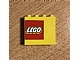 invID: 232012436 P-No: 4215apb11L  Name: Panel 1 x 4 x 3 - Solid Studs with Lego Logo Pattern Upper Left (Sticker) - Set 6692