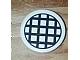invID: 150918306 P-No: 4150pb026  Name: Tile, Round 2 x 2 with Black Grid Small Pattern