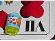 invID: 234133547 P-No: 3062pb041  Name: Brick, Round 1 x 1 with Cherries, Grapes and Orange Label Pattern (Sticker) - Set 3159