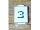 invID: 156848268 P-No: 3005pt3  Name: Brick 1 x 1 with Blue Number 3 Pattern