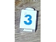 invID: 156848310 P-No: 3005pt3b  Name: Brick 1 x 1 with Blue Number 3 Pattern (Bold Font)