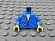 invID: 235242074 P-No: 973pb0100c01  Name: Torso Zipper Jacket and 3 Pockets Pattern / Blue Arms / Yellow Hands