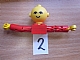 invID: 235530184 P-No: 685px1c01  Name: Homemaker Figure / Maxifigure Torso Assembly with Yellow Head with Black Eyes and Smile Pattern (792c03 / 685px1)