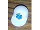 invID: 237029413 P-No: 4485pb02  Name: Minifigure, Headgear Cap - Long Flat Bill with Blue EMT Star of Life Pattern