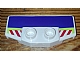 Lot ID: 175630883 P-No: 89398pb01 Name: Duplo Rear Spoiler / Wing with Dark Purple Rectangle, Lime Stripes and Red Danger Stripes (Buzz Lightyear) Pattern invID: 175630883 P-No: 89398pb01 Name: Duplo Rear Spoiler / Wing with Dark Purple Rectangle, Lime Stripes and Red Danger Stripes (Buzz Lightyear) Pattern